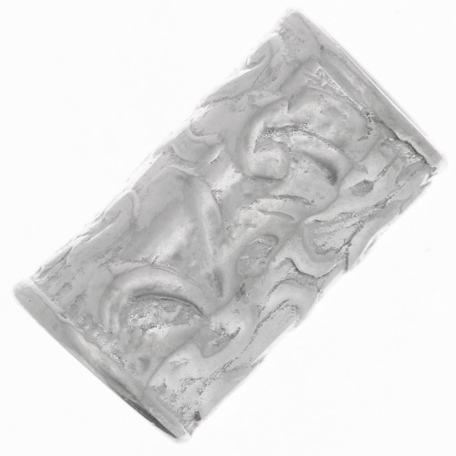 Perlina a tubo dritto 9x5 mm - Argento 925 x1