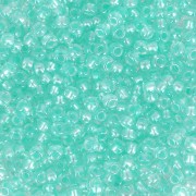 Perla Preciosa 11/0 2 mm - Perla Pastel Lining - Verde x20 g