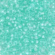 Perla Preciosa 11/0 2 mm - Perla Pastel Lining - Verde x20 g