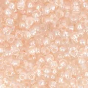 Perle di semi Preciosa 11/0 2 mm - Perla Pastello Fodera - Salmone Sfinx x20g