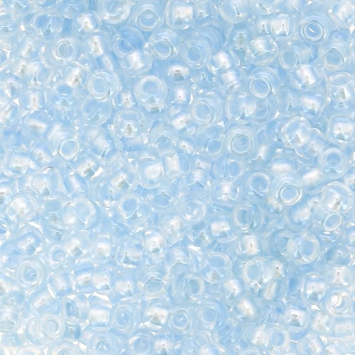 Perla Preciosa 11/0 2 mm - Perla Pastel Lining - Blu x20 g