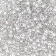 Perla Preciosa 11/0 2 mm - Perla Pastel Lining - Grigio x 20 g