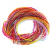 Set di fili scoubidou pagliettati x12