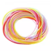 Set di fili scoubidou madreperlati x12