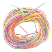 Set di fili scoubidou fluo x12