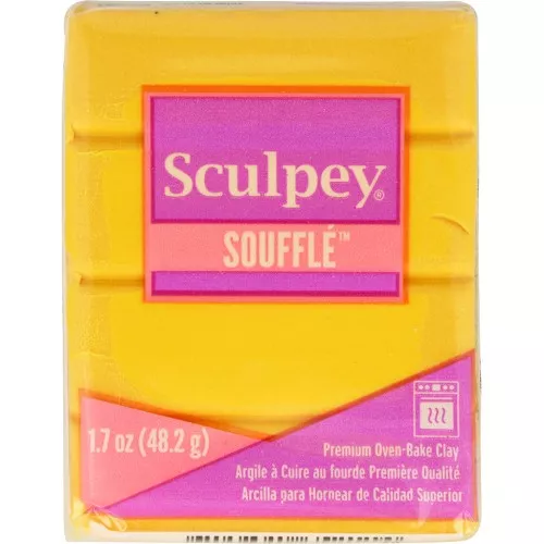 Pasta Sculpey Soufflé gr.48 - Yellow Ochre (n°6521)