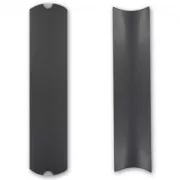 Scatolina di cartoncino cm. 25x6,5x2 Nero brillante x1