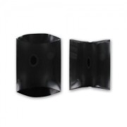 Scatolina di cartoncino cm. 7x7.5x2.3 5 Nero x1