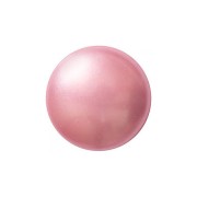 Cabochon di vetro di Puca® 14 mm - Rose Pearl x1