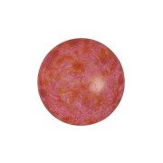 Cabochon di vetro di Puca® 14 mm - Opaque Rose Spotted x1|raw }}