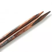 Punte di aghi maglia intercambiabile in legno Prym - 9 mm - Naturale x2