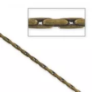Catena serpentina mm. 1.3 bronzo xm. 1