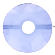 Donuts perlina sfaccettata 12 mm gemma colorata - Blue Onyx x1