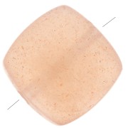 Perlina quadrata piatta di 8 mm - Pietra lunare di pesca x1|raw }}