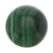 Cabochon rotondo pietra semipreziosa 8 mm - Malachite x1