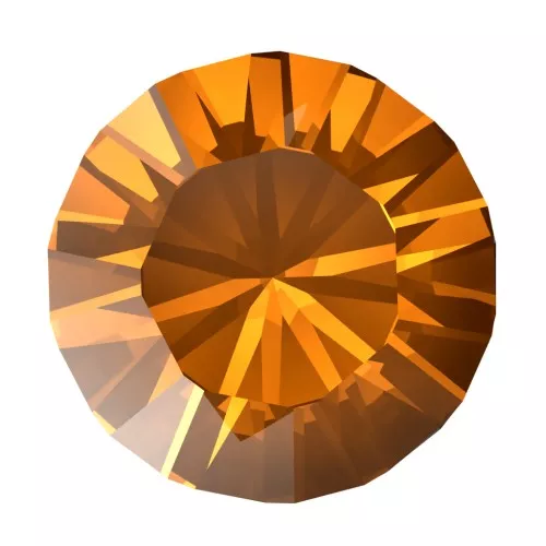 Cabochon PureCrystal 1028 1.8mm Light Amber x50