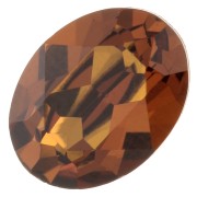 Cabochon PureCrystal 4120 ovale 8x6mm Light Amber x1|raw }}