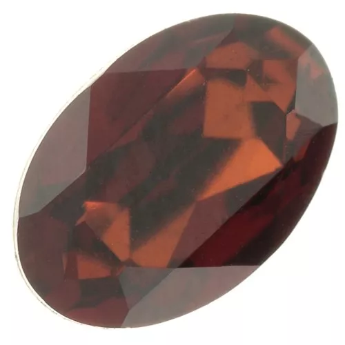 Cabochon PureCrystal 4120 ovale mm. 6x4 Smoked Amber x1