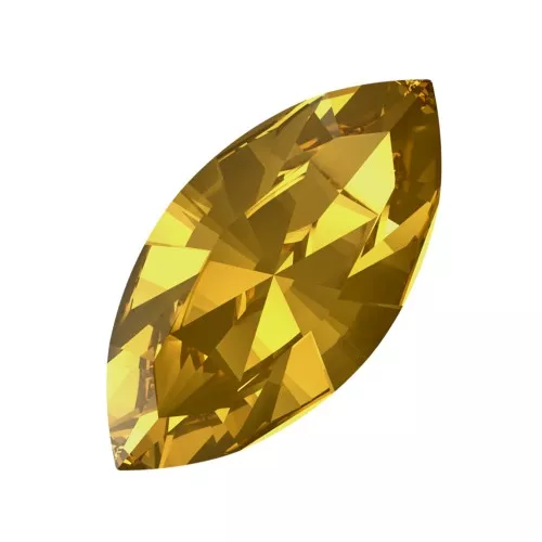 Navetta PureCrystal 4228 10x5 mm Golden Topaz x1
