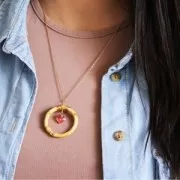 Cuori PureCrystal 6228 10,3x10 mm Smoked Amber x6