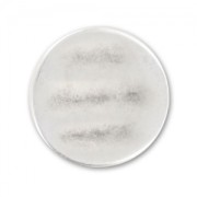 Passante tondo per laccetti da mm. 1.8 Placcatura argento antico x1