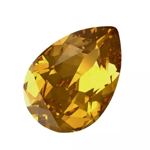 Cabochon PureCrystal 4320 14x10mm - Golden Topaz x1