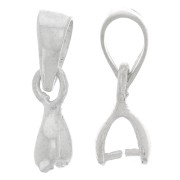 Chiusura del pendente 10 mm con gancio in argento 925 x1|raw }}