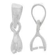 Chiusura del pendente 10 mm con gancio in argento 925 x1