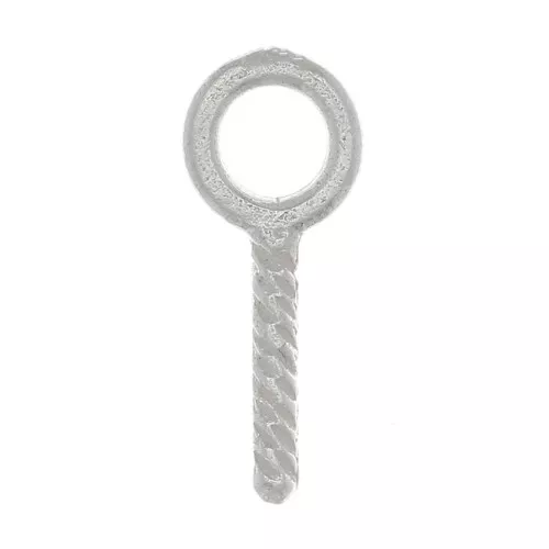 Ganci a vite con anello 4 mm - Argento 925 x4
