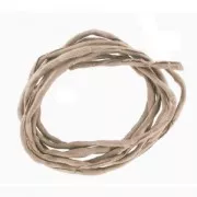 Cordone in seta arrotolato Sand x cm.110