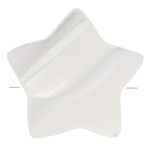 Perla madreperla stella 8 mm - Naturale x1