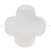 Perla madreperla trifoglio 10 mm - Naturale x1|raw }}