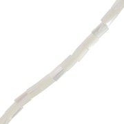 Perle madreperla tubo 5x3 mm - Naturale x40cm