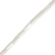 Perle madreperla tubo 8x4 mm - Naturale x40cm|raw }}