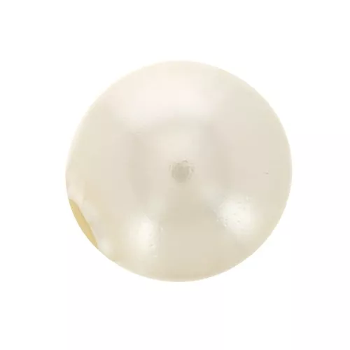 Perlina PureCrystal semi-forata 5818 mm. 3 Cream Pearl x1