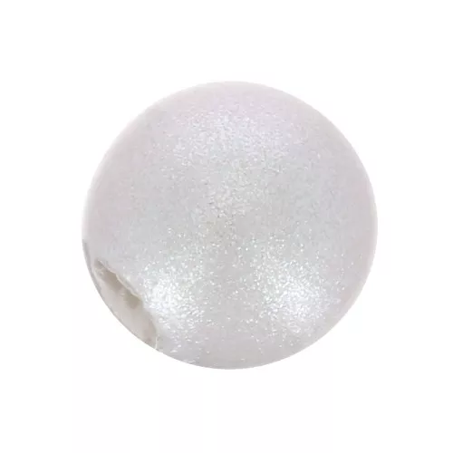 Perlina PureCrystal semi-forata 5818 mm. 3 Crystal Iridescent Dove Grey Pearl x1