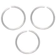Anelli aperti 10x0,8 mm - acciaio inox 304L x25