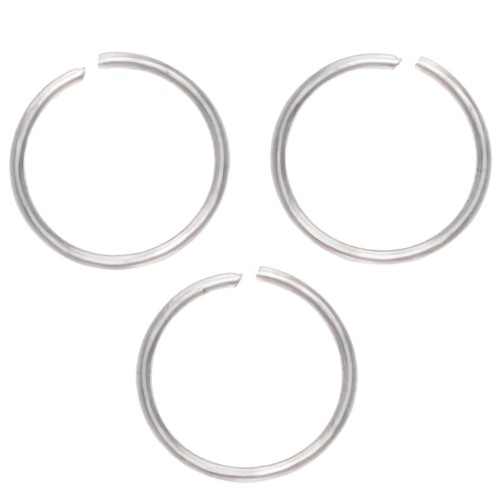 Anelli aperti 10x0,8 mm - acciaio inox 304L x25