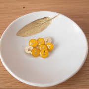 Bottone Lise Tailor - 12 mm - giallo sole x1|raw }}