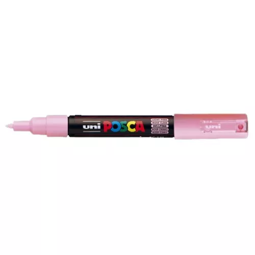 Pennarello Posca con punta conica extrafine 1 mm - Rosa chiaro x1