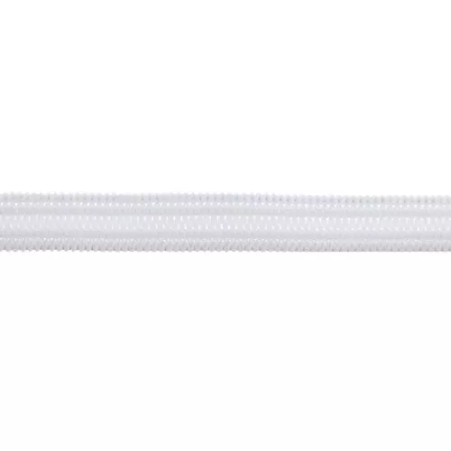 Elastico piatto flessibile 5 mm - Bianco x5m