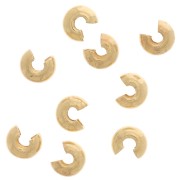 Coprischiaccini 3 mm - Dorato con oro fino x25|raw }}
