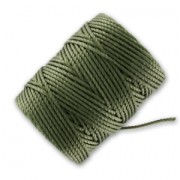 Filo C-Lon Tex 400 Bead Cord mm. 0,90 Olive x m. 35