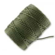 Filo C-Lon Tex 400 Bead Cord mm. 0,90 Olive x m. 35