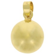 Pendente Bola Pregnancy 22 mm - Argento 925 dorato con oro fino x1