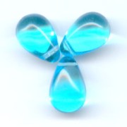 Gocce mm. 10x14 Aquamarina x10|raw }}