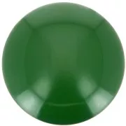 Cabochon opaco in resina 14 mm - verde scuro x1