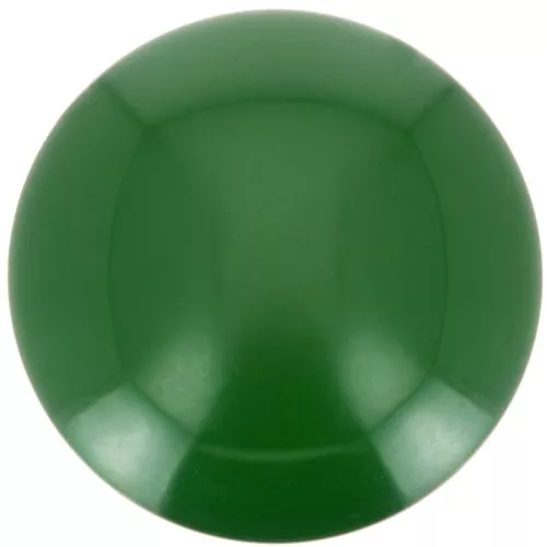 Cabochon opaco in resina 14 mm - verde scuro x1