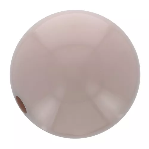 Perlina di resina opaca 8 mm - Taupe x1