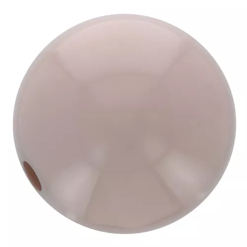 Perlina di resina opaca 10 mm - Taupe x1